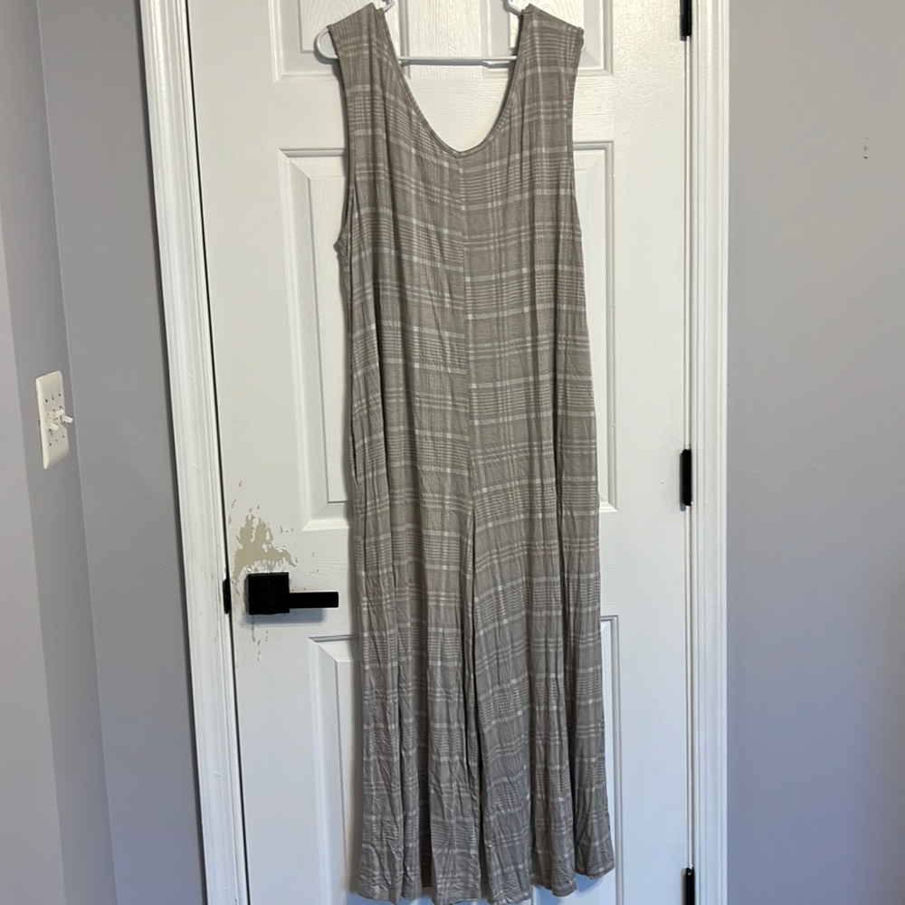 Lularoe V- Neck Wide Leg Romper